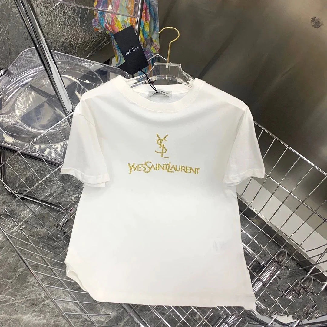 Trendy New High-end Printed Short Sleeve Loose Large Size Fashion Explosions Men's And Women's 1024031110
