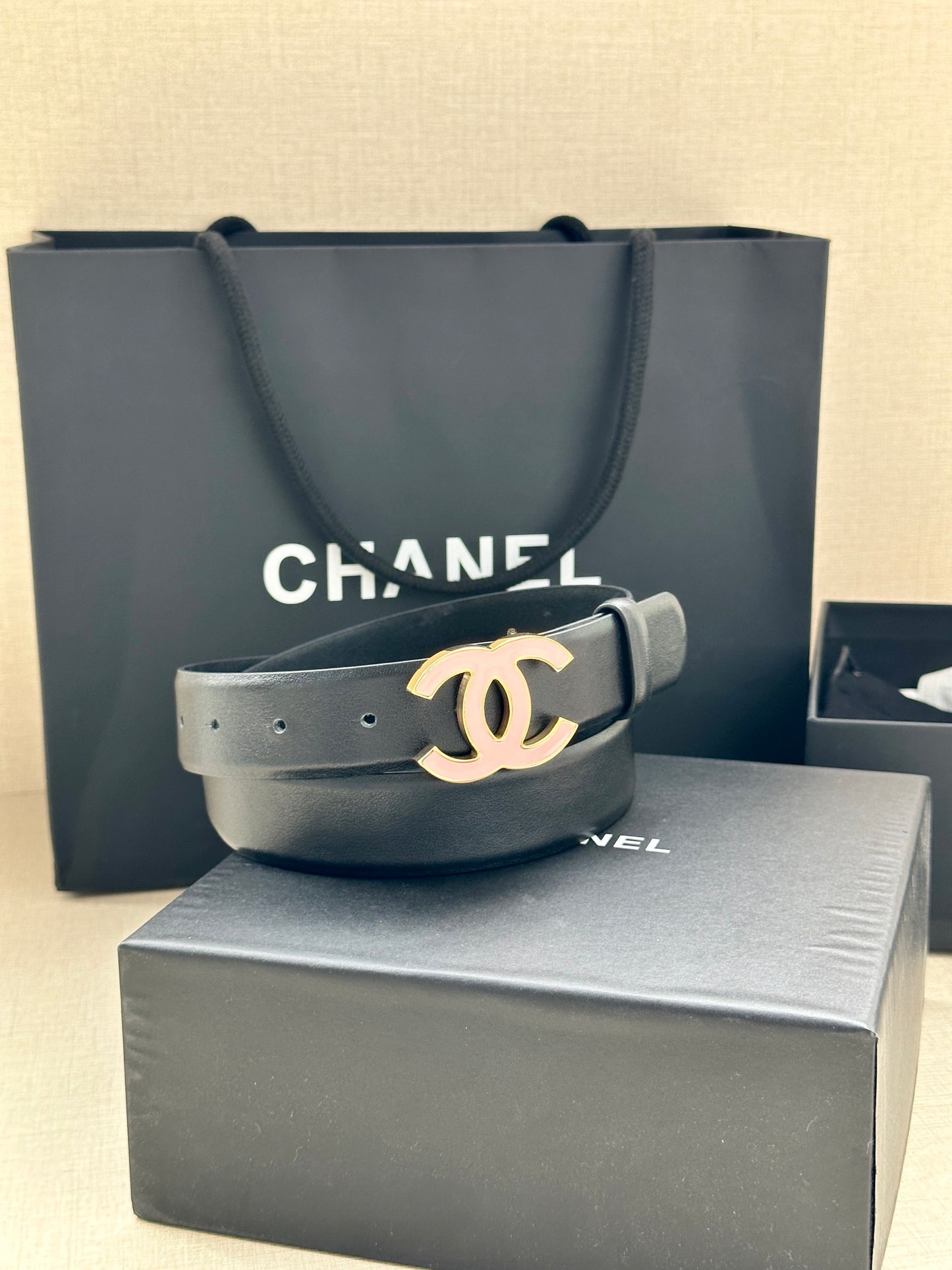 CNL Fashionable women's leather classic belt 0724102302