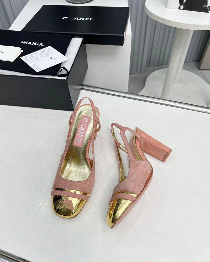 New High Heels Mary Jane Square Toe Sandals 1024031804