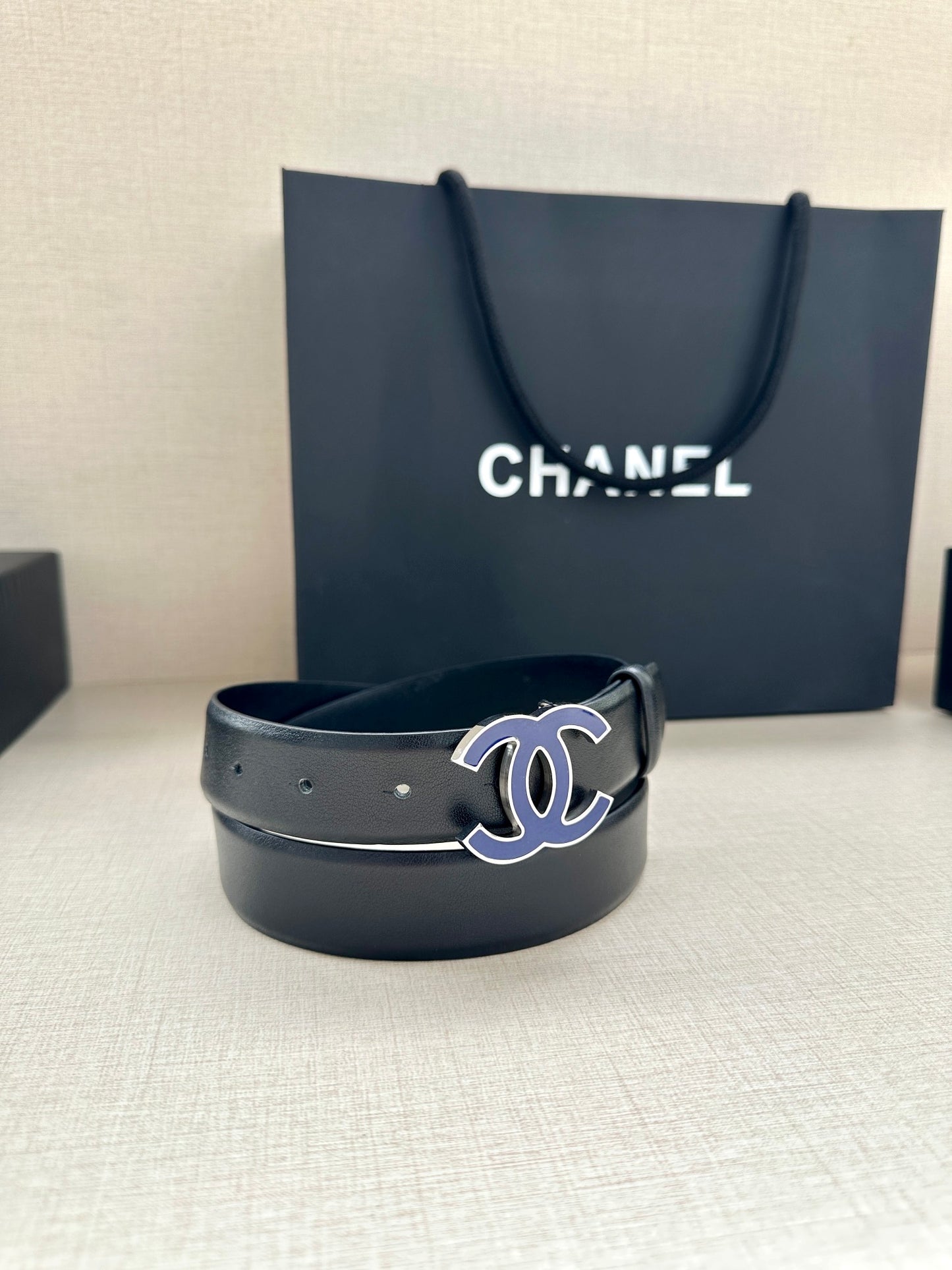 CNL Fashionable women's leather classic belt 0724102302