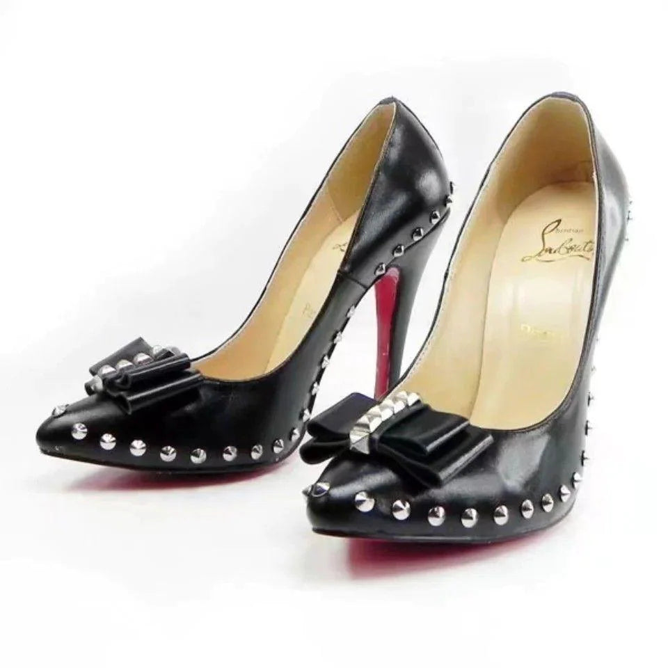 New Red Bottom Low Top Rhinestone Leather Casual Fashion Shoes 1024030622