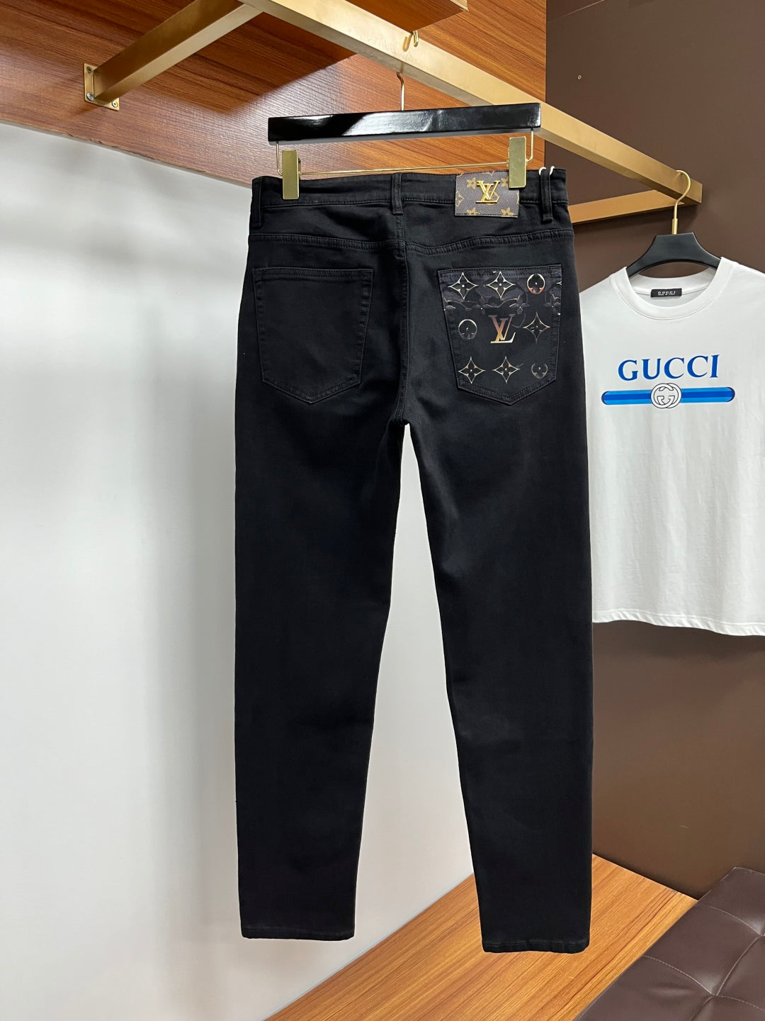 Lvv men's business casual jeans 0725092606