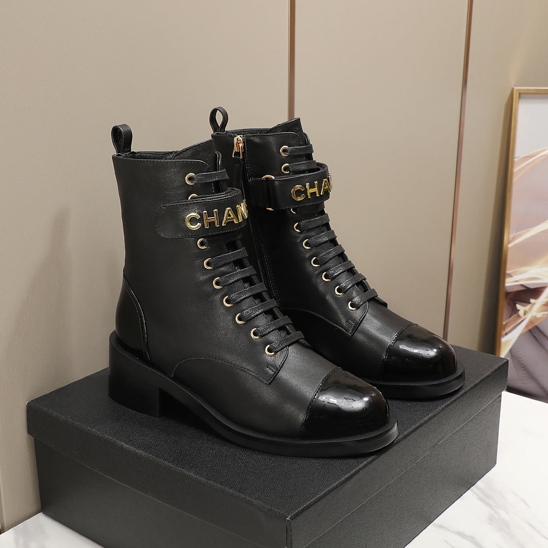 CNL cowhide short boots Martin boots 0724101704
