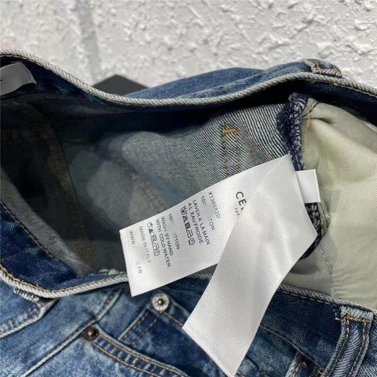 New Pants Loose Horn High Waist Straight Leg Jeans PD05202412204