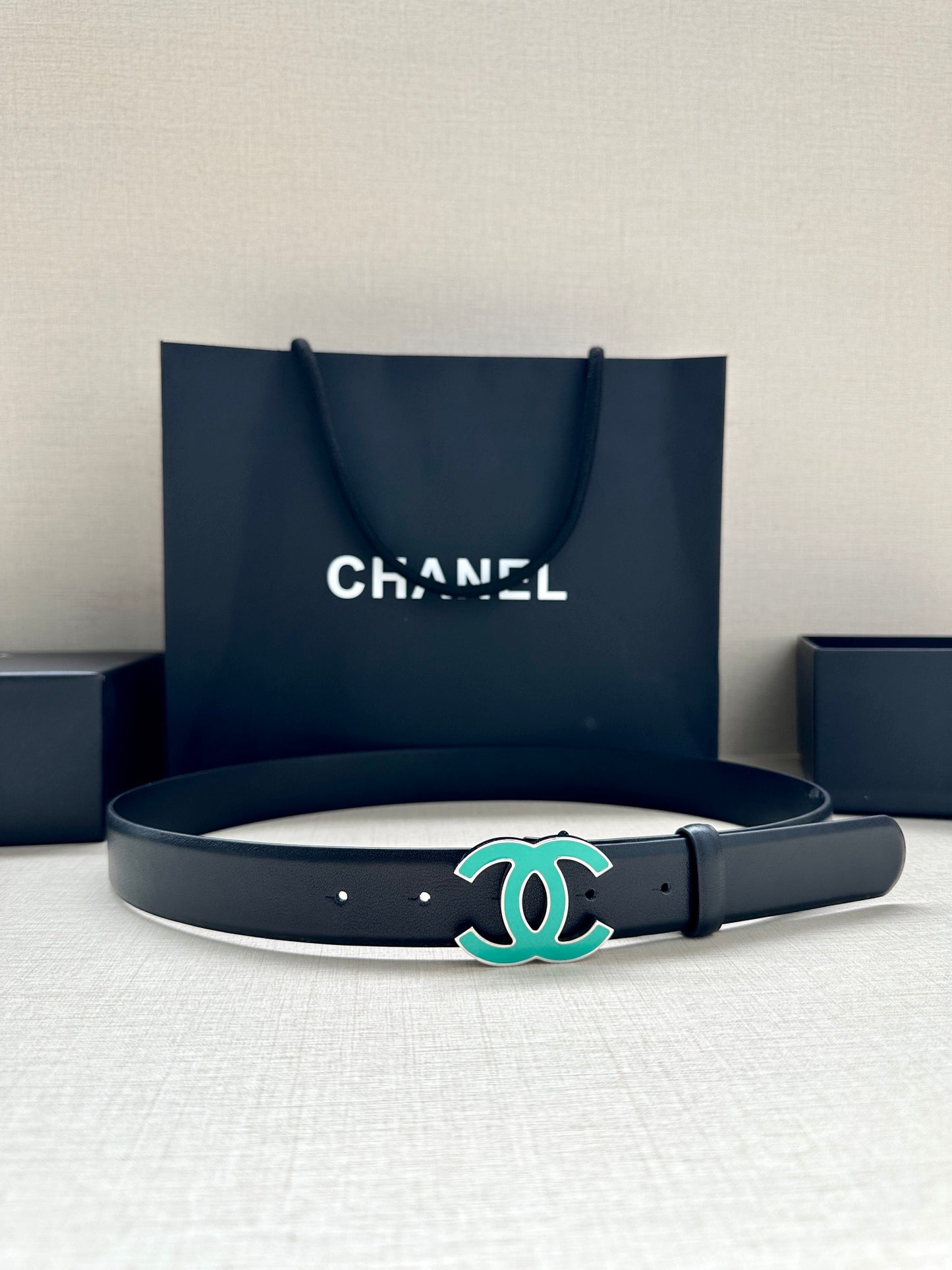 CNL Fashionable women's leather classic belt 0724102302