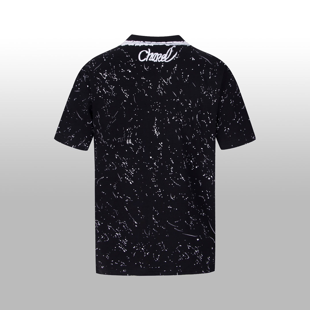 CNL hand-painted graffiti T-shirt 0724041503