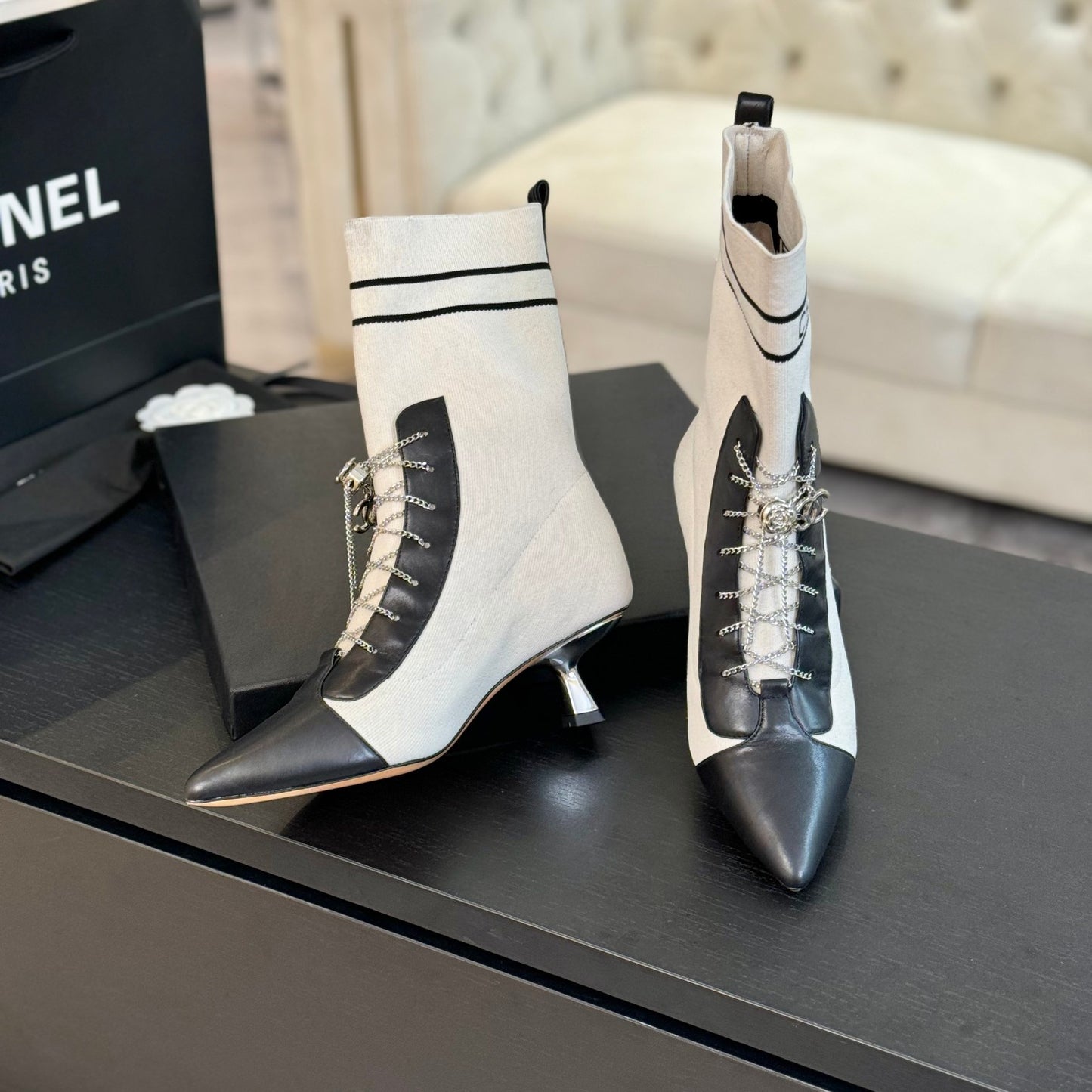 CNL25ss new fashionable sock boots 0725090806