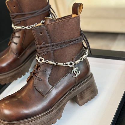 CNL letter buckle Martin boots 0724121102