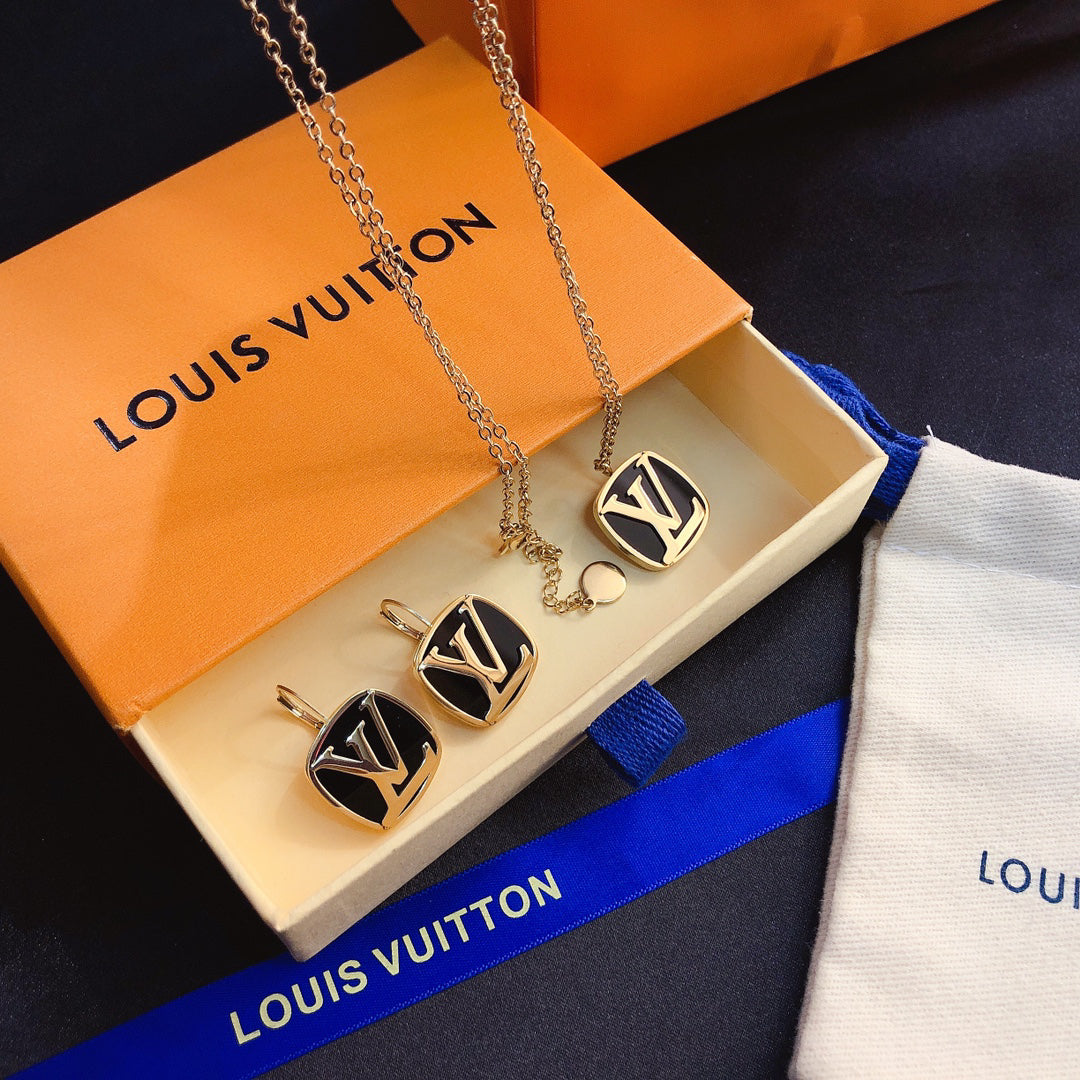 Titanium Steel L-Shaped Earrings 1025092222