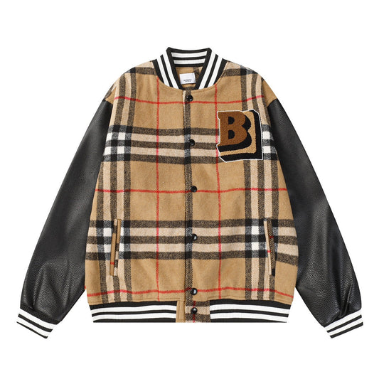 New Versatile Towel-Embroidered Baseball Jacket 1025092510
