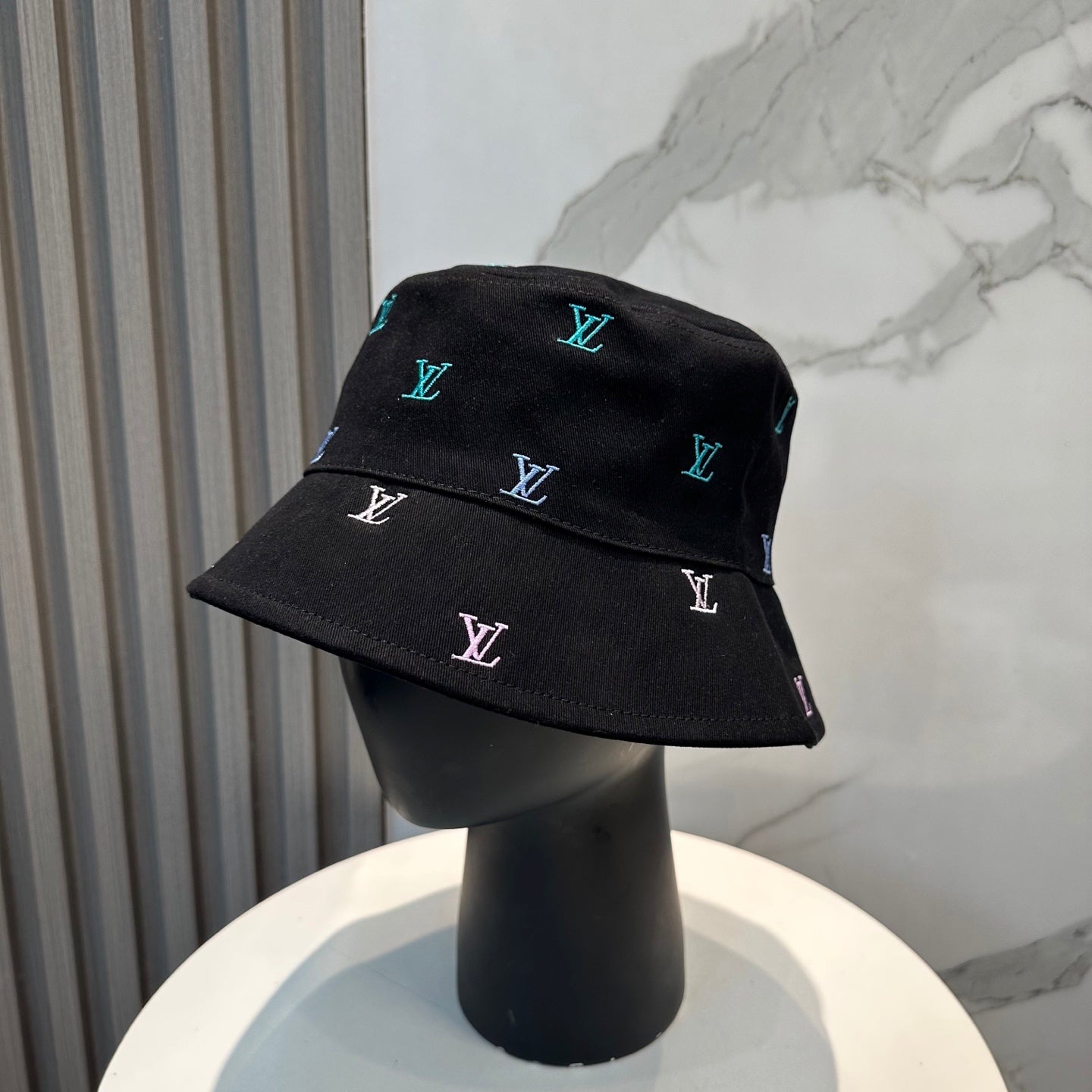 Double-sided embroidered fisherman's cap 1025092507