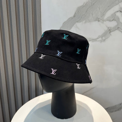 Double-sided embroidered fisherman's cap 1025092507