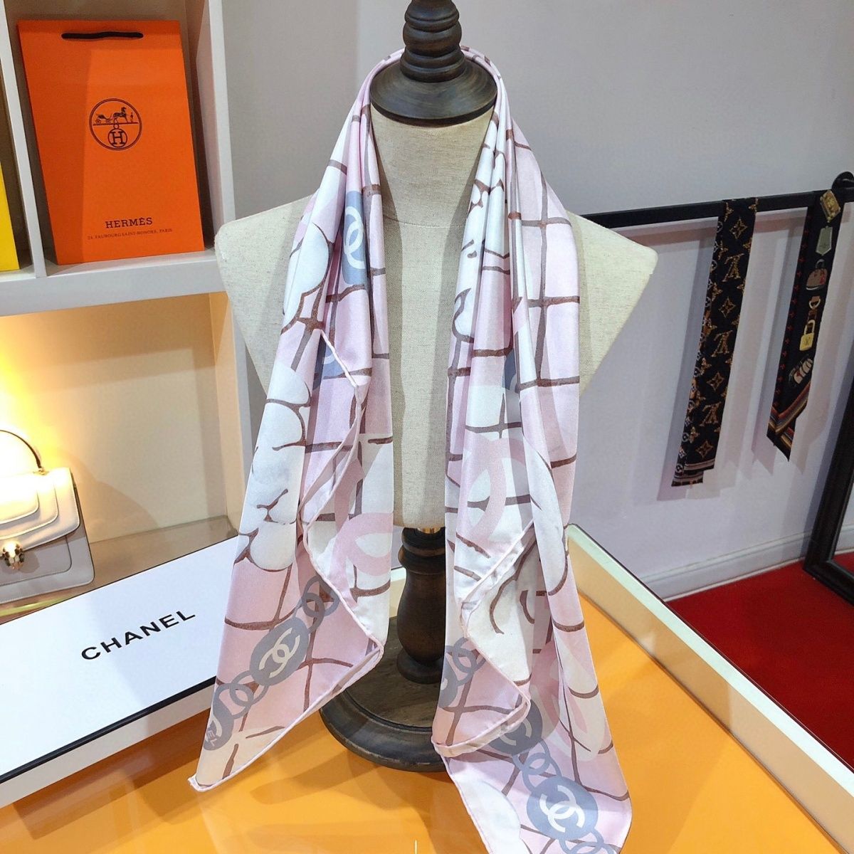 C Fashion New Silk Scarf PD10052607