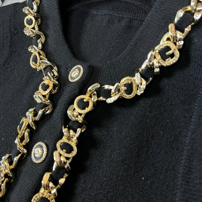 CNL chain knitted vest 0724080604