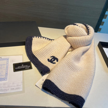 Classic and fashion cashmere knitted long scarf XC1023111602