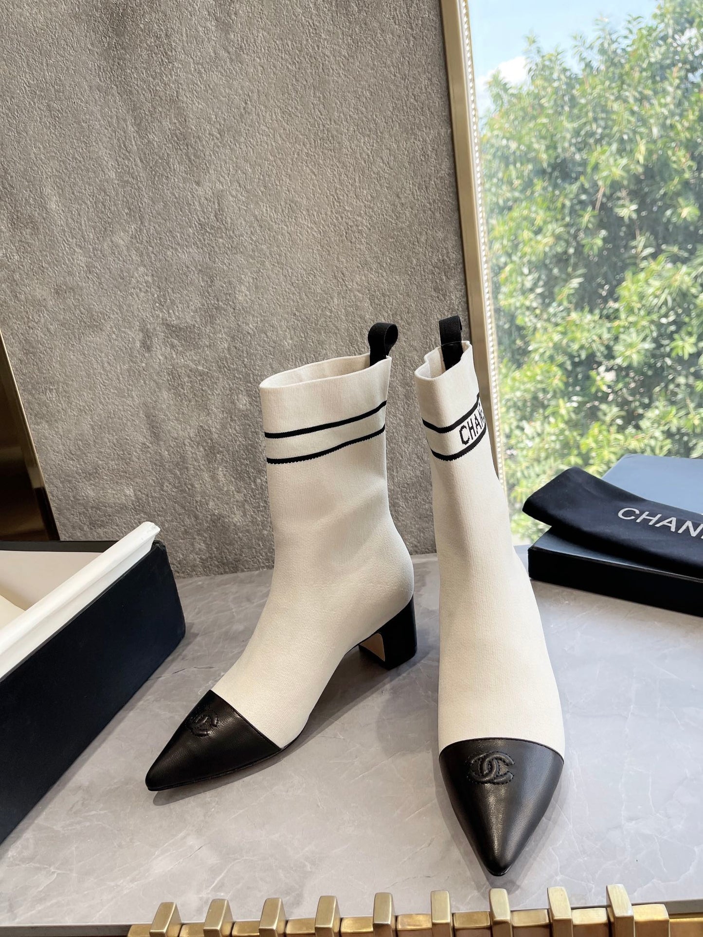 CNL25ss new fashionable sock boots 0725090807