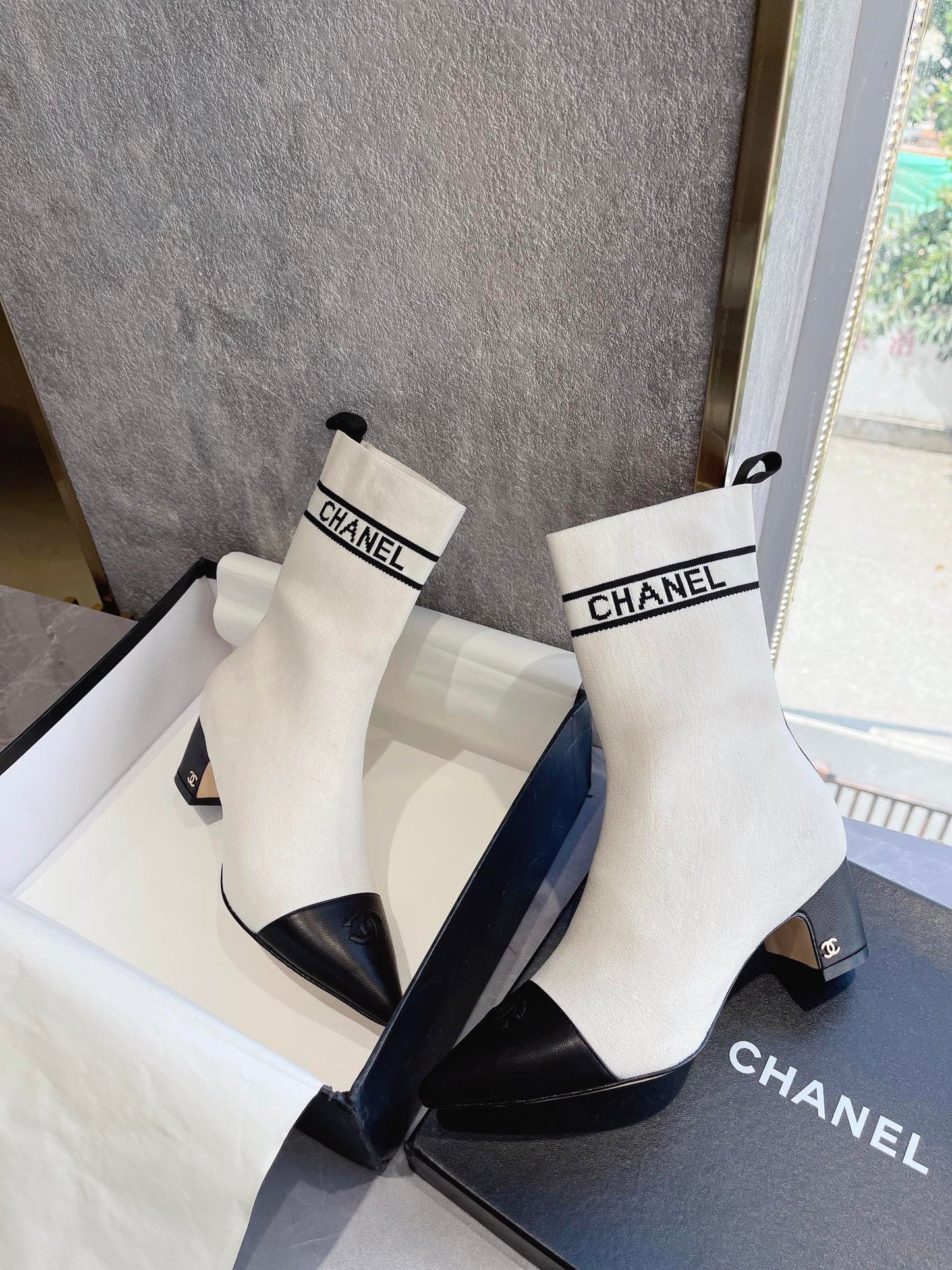 CNL25ss new fashionable sock boots 0725090807