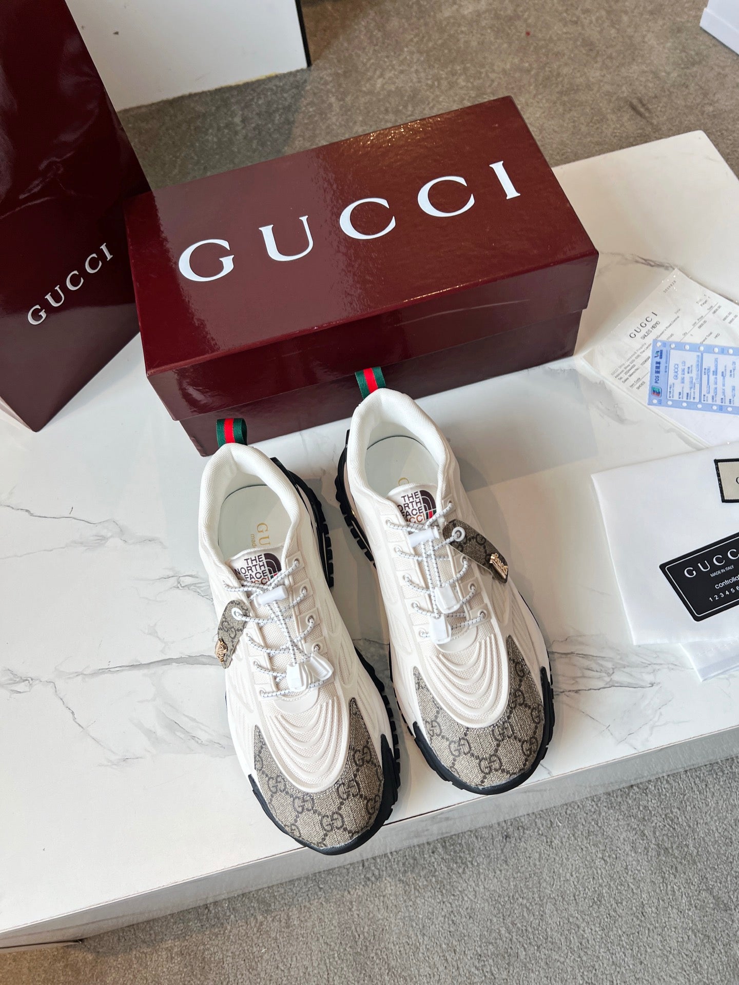 GG men's casual sneakers with print 0725092902