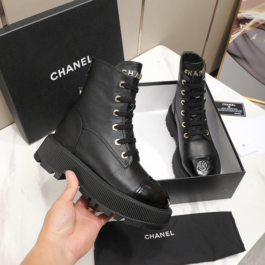 Cnl Fashion Women's Leather Boots 0723122001