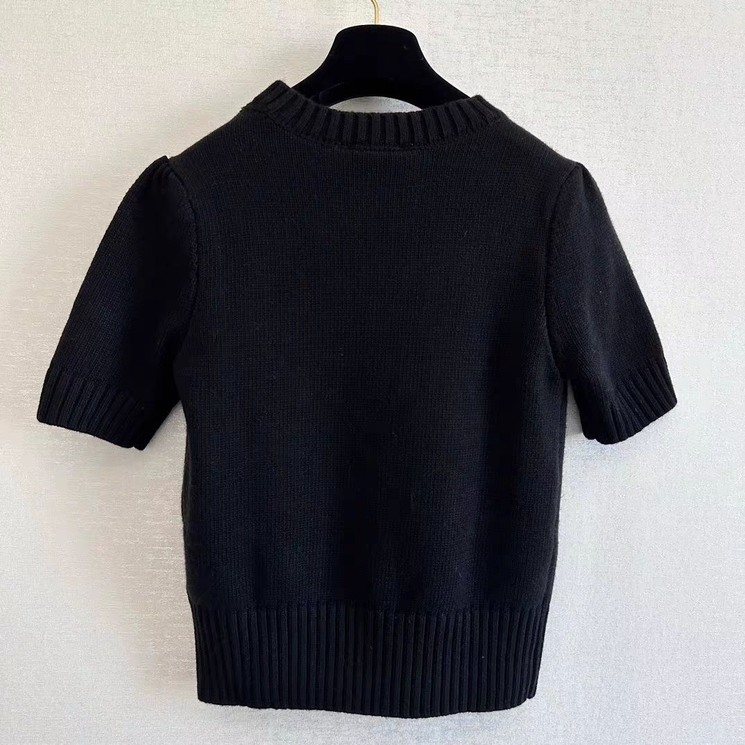 Embroidered Women's New Knitwear Sweater PD05202412202