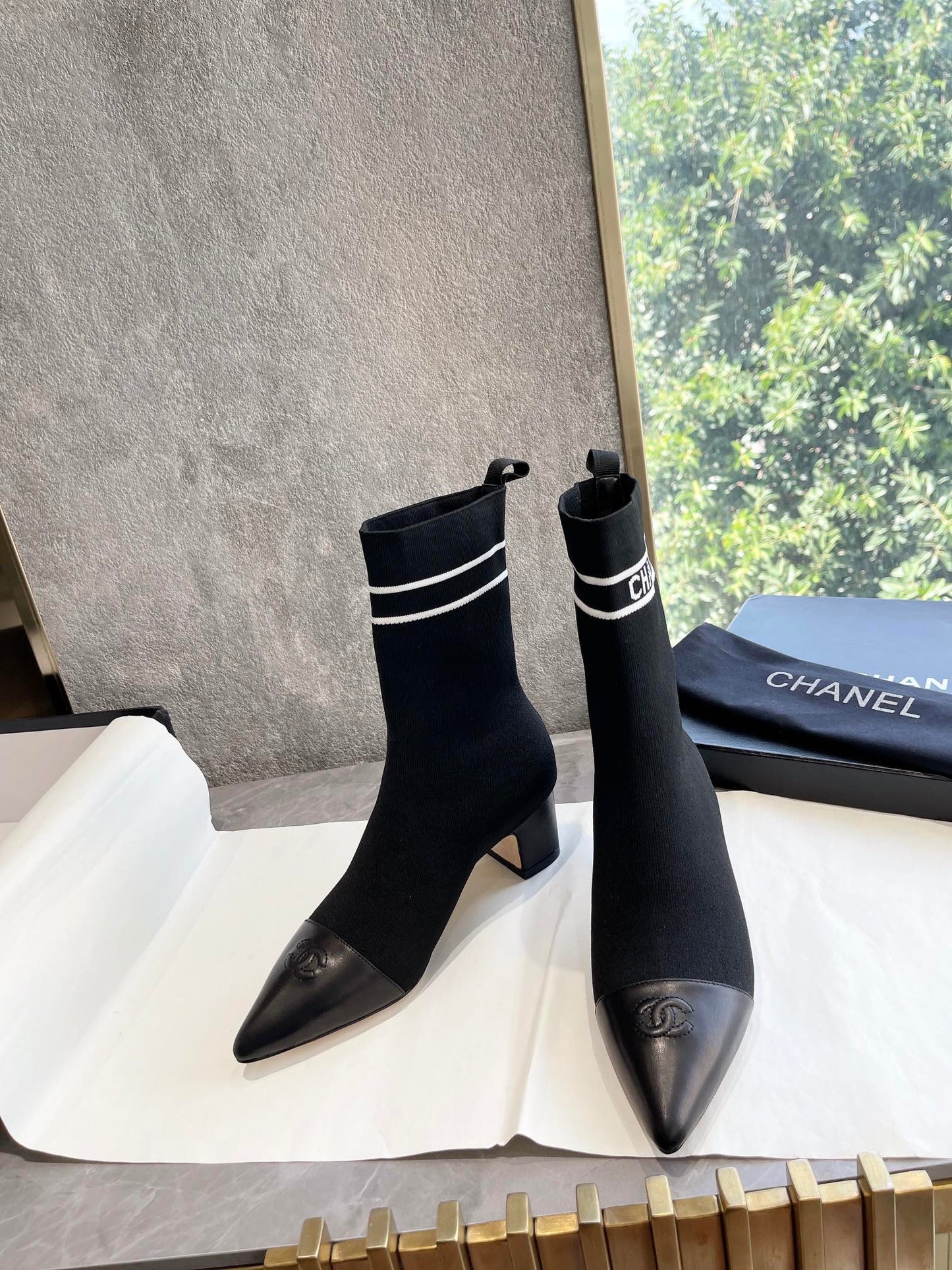 CNL25ss new fashionable sock boots 0725090807