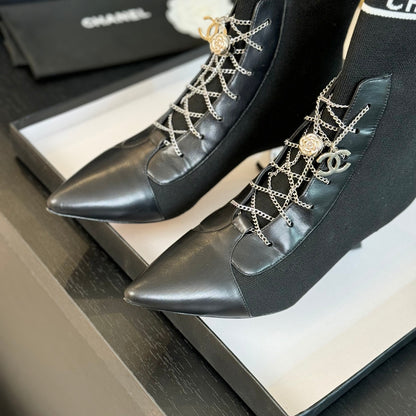 CNL25ss new fashionable sock boots 0725090806
