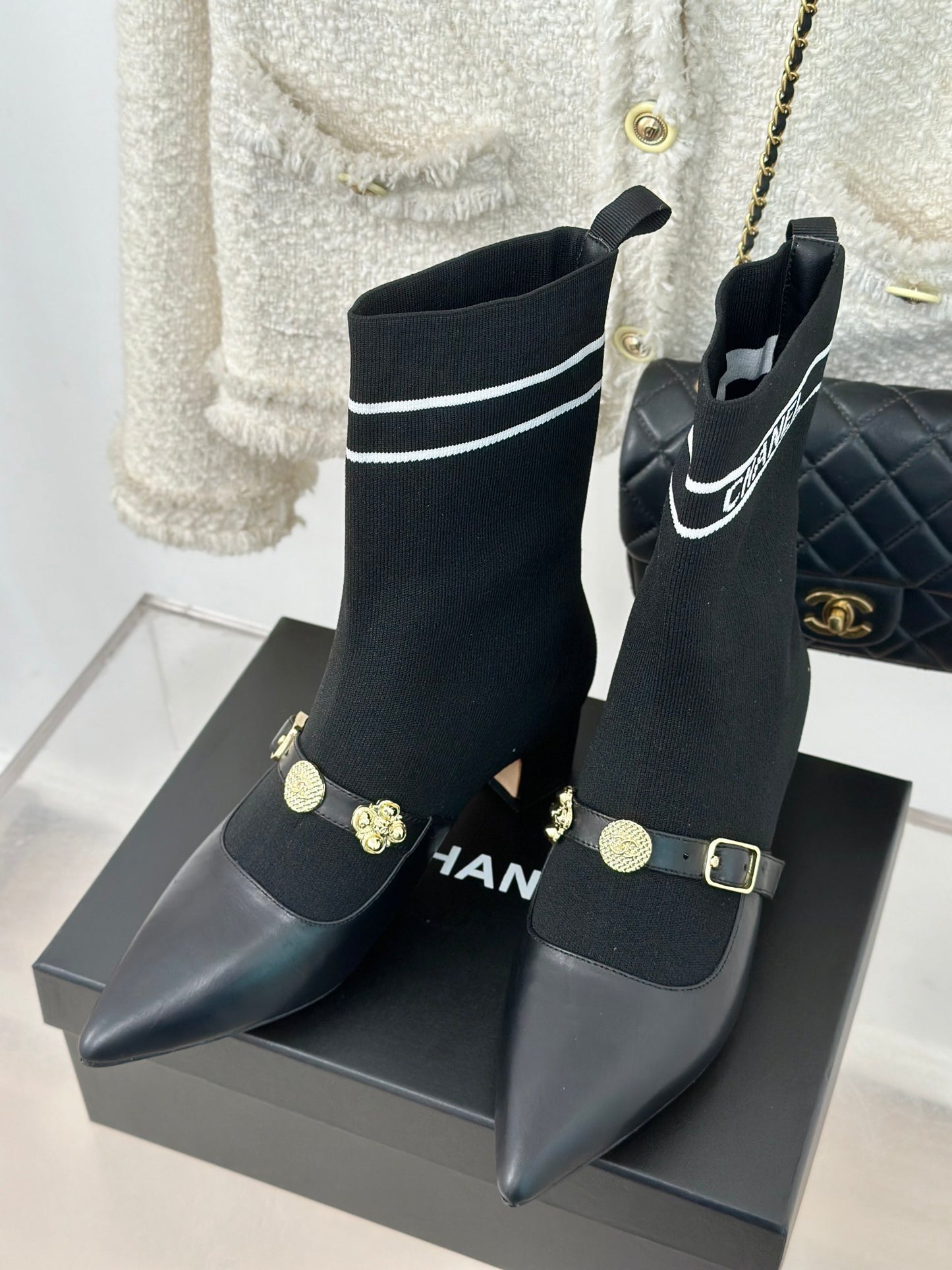 CNL25ss new fashionable sock boots 0725090804