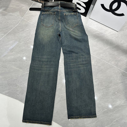 New Versatile Casual Straight Jeans PF1023101228
