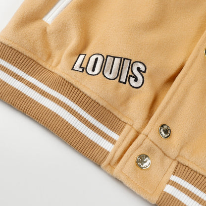 New Versatile Towel-Embroidered Baseball Jacket 1025092511