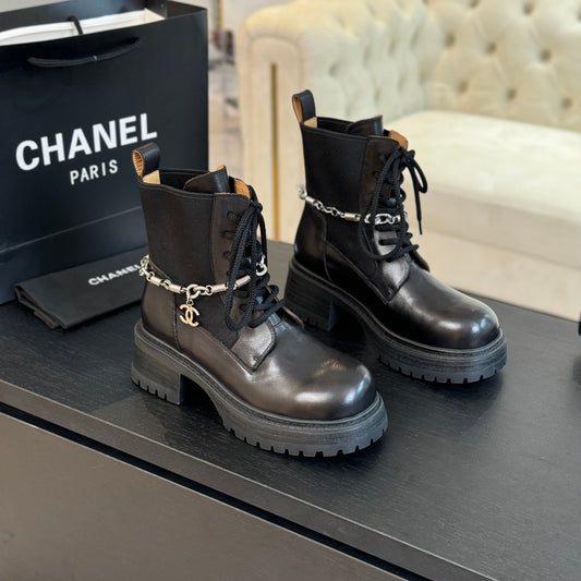 CNL letter buckle Martin boots 0724121102