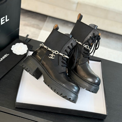 CNL letter buckle Martin boots 0724121102