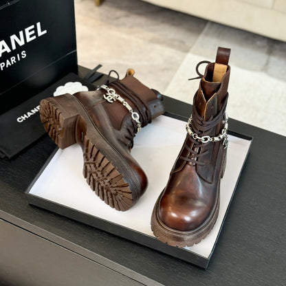 CNL letter buckle Martin boots 0724121102