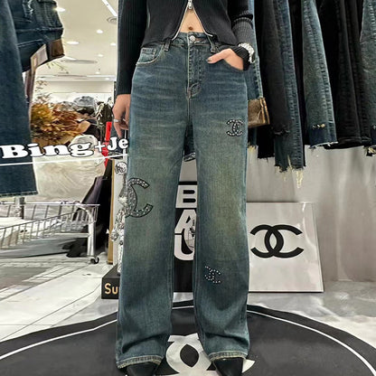 New Versatile Casual Straight Jeans PF1023101228
