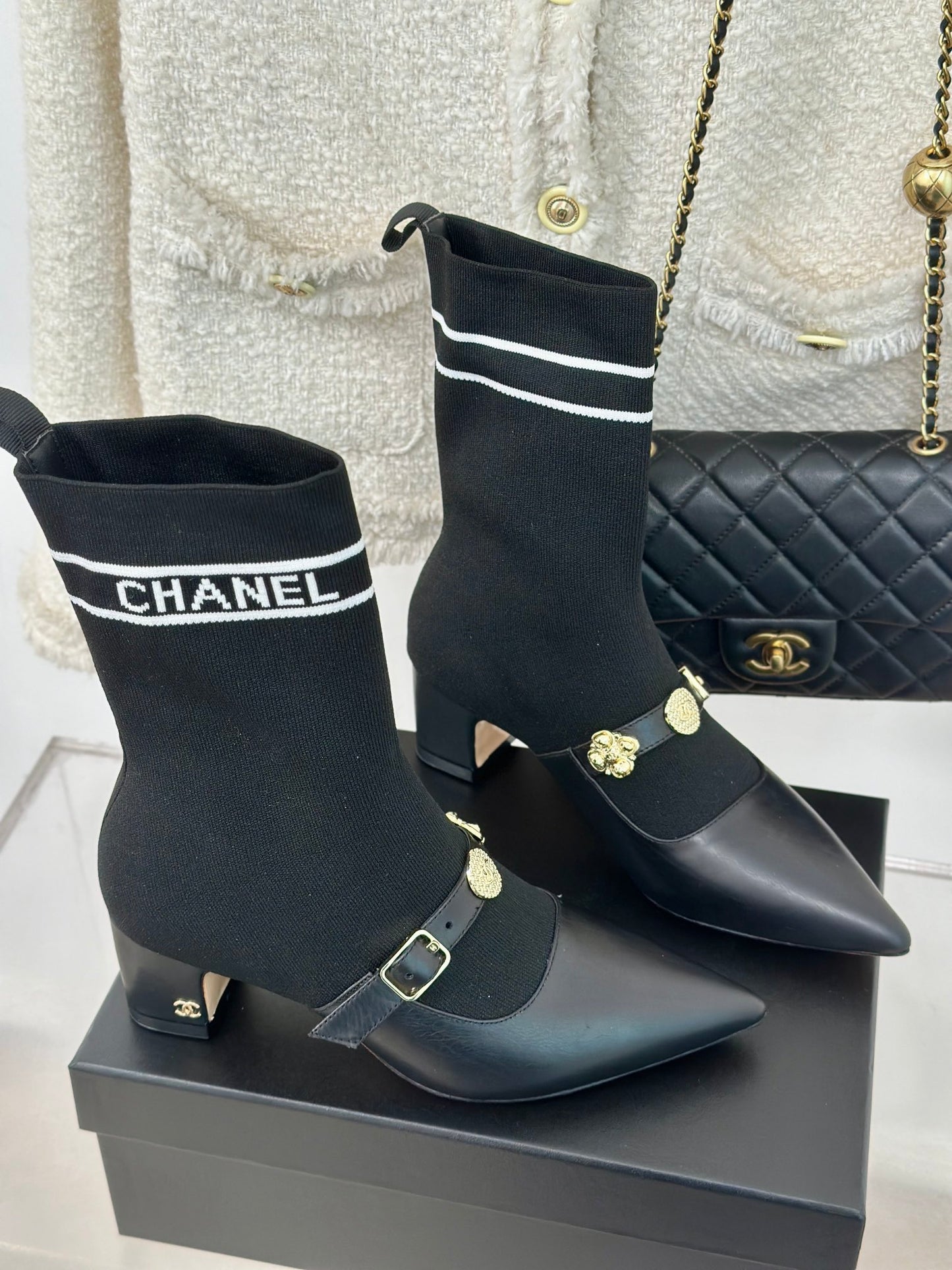 CNL25ss new fashionable sock boots 0725090804