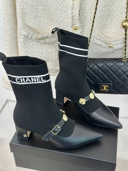 CNL25ss new fashionable sock boots 0725090804