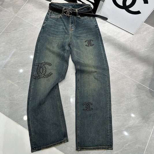 New Versatile Casual Straight Jeans PF1023101228