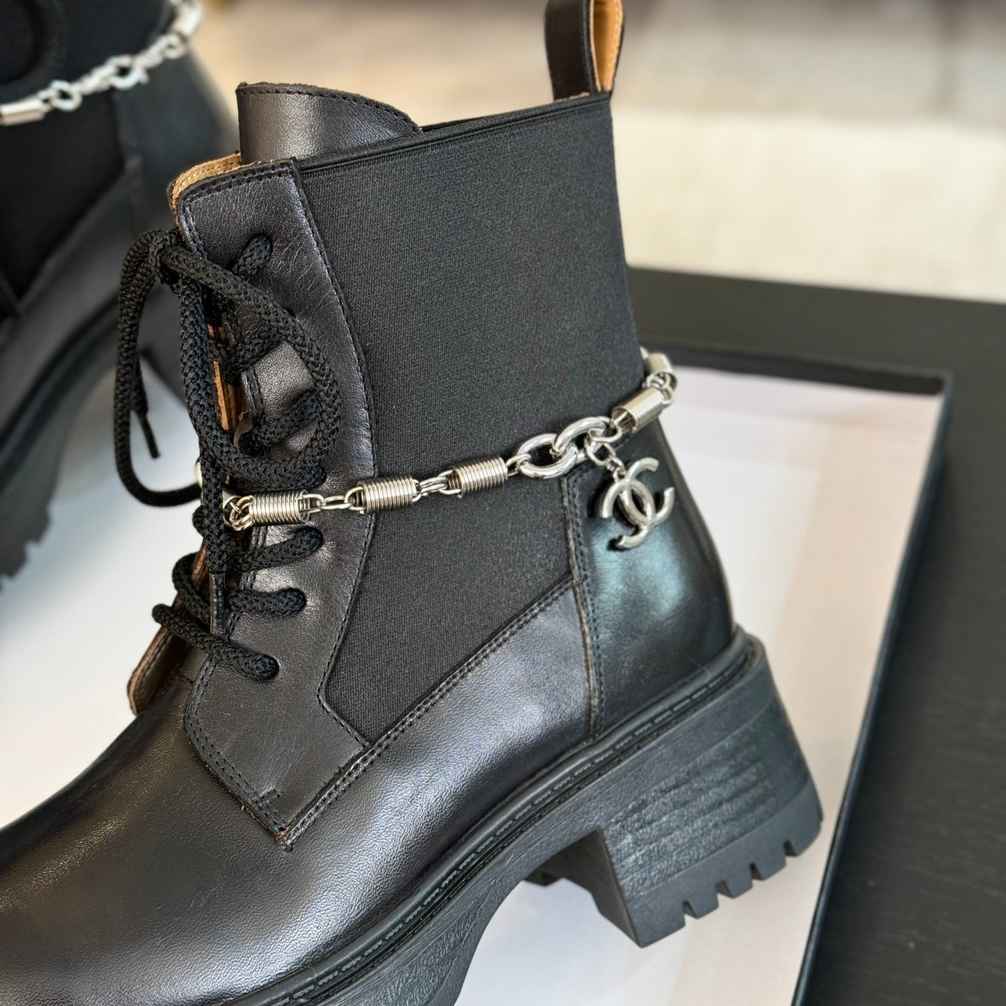 CNL letter buckle Martin boots 0724121102