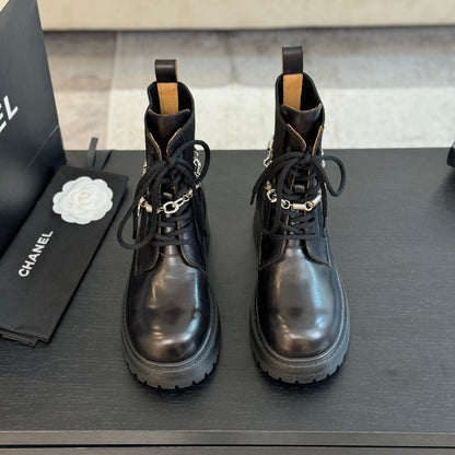 CNL letter buckle Martin boots 0724121102