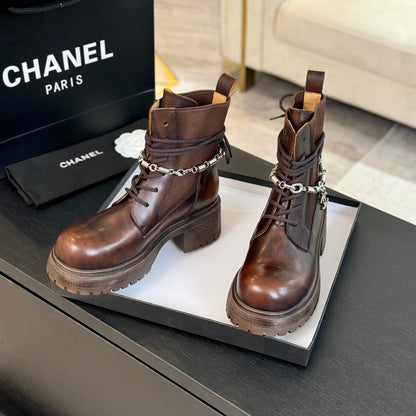 CNL letter buckle Martin boots 0724121102