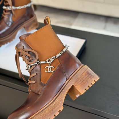 CNL letter buckle Martin boots 0724121102