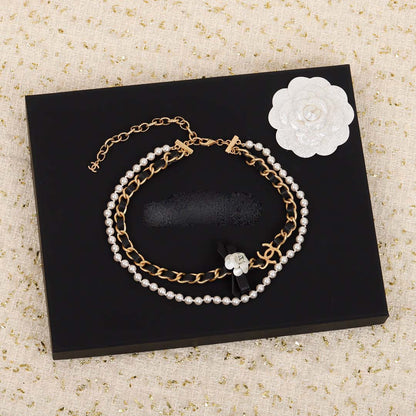 Camellia necklace