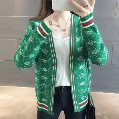 Classic Versatile Casual Knit Sweater 1025090303