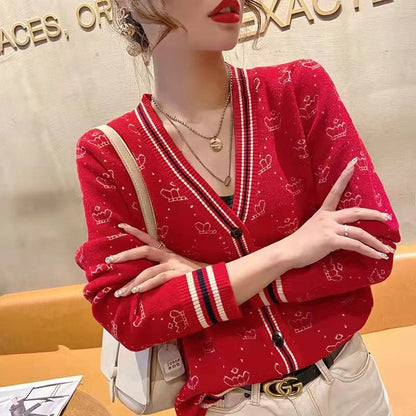 Classic Versatile Casual Knit Sweater 1025090303
