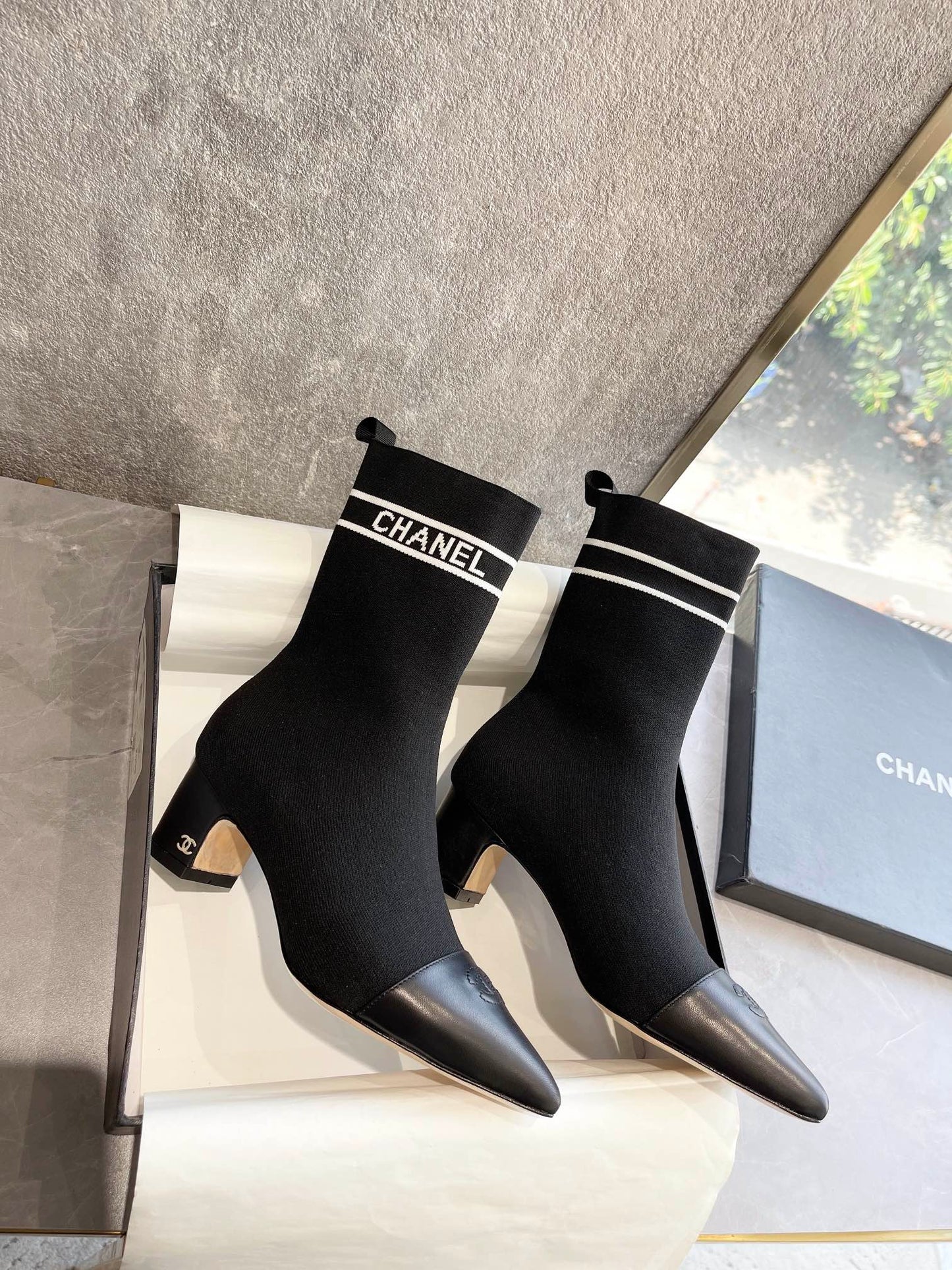CNL25ss new fashionable sock boots 0725090807