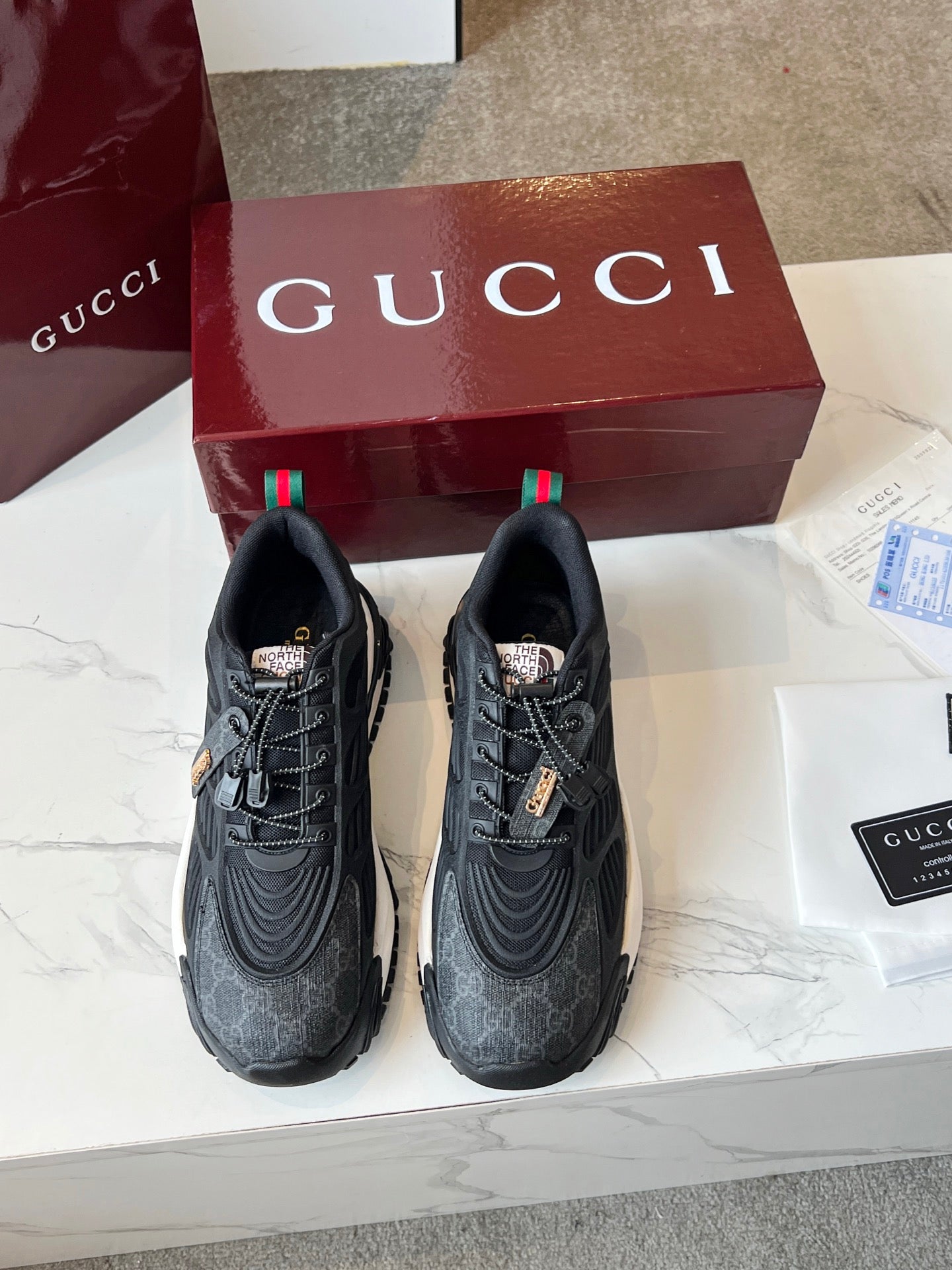GG men's casual sneakers with print 0725092902