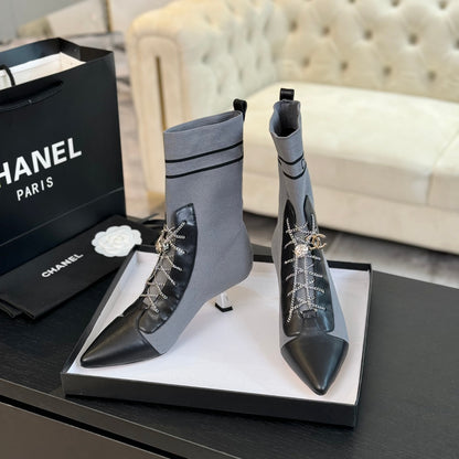 CNL25ss new fashionable sock boots 0725090806