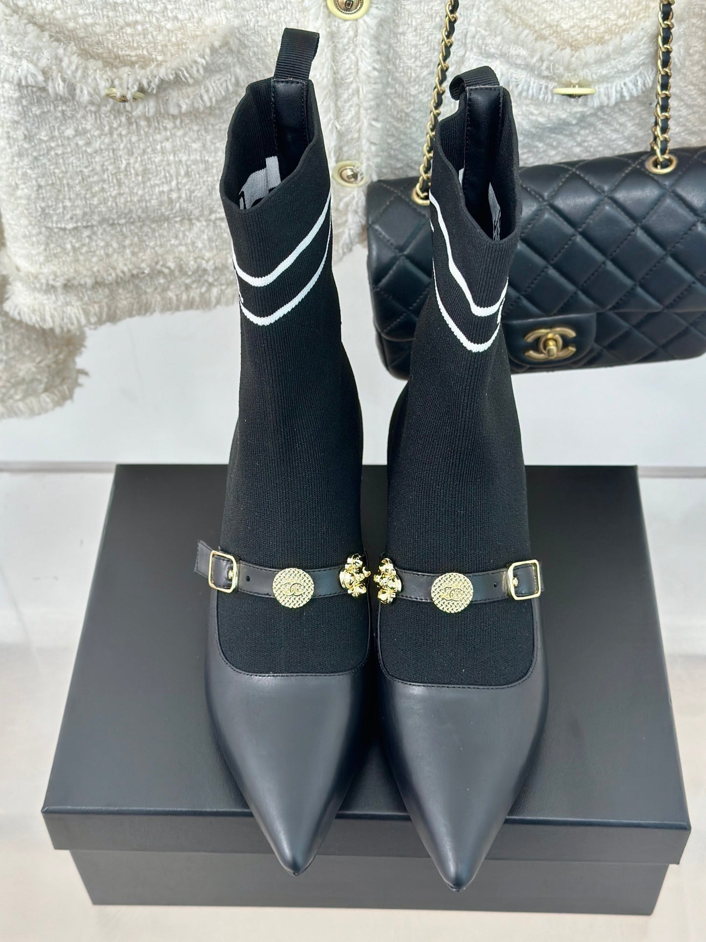 CNL25ss new fashionable sock boots 0725090804