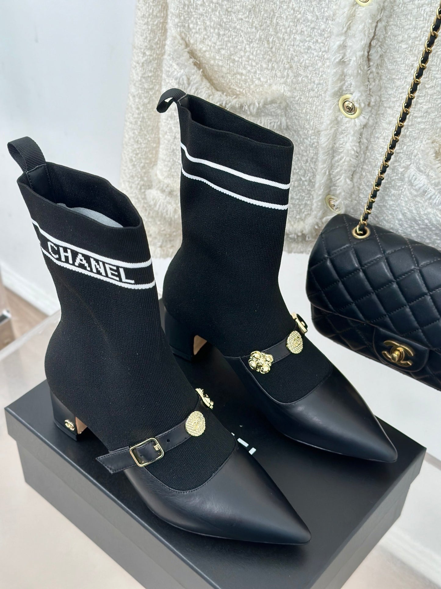 CNL25ss new fashionable sock boots 0725090804