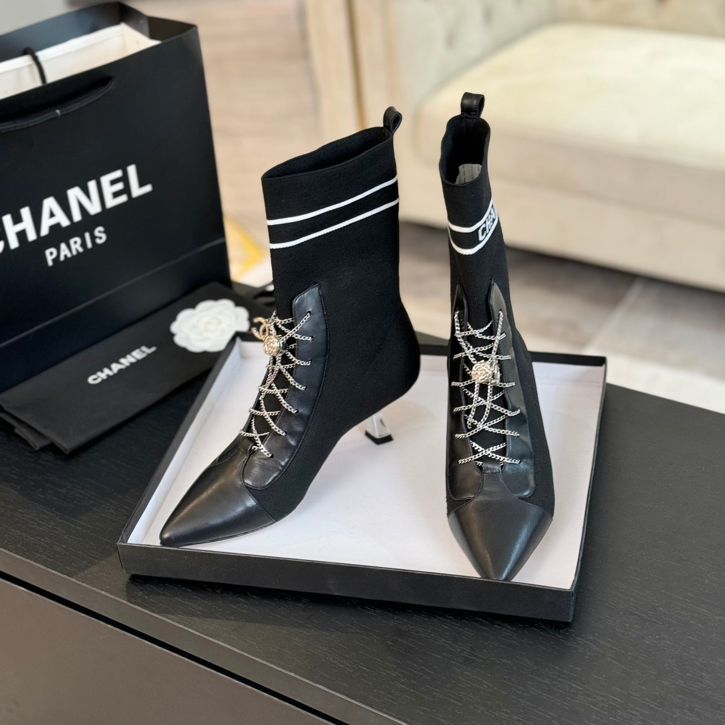 CNL25ss new fashionable sock boots 0725090806